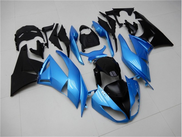 ABS 2009-2012 Blue Black Kawasaki ZX6R Motorcycle Fairing Kit Canada ABS 2009-2012 Blue Black Kawasaki ZX6R Motorcycle Fairing Kit Canada
