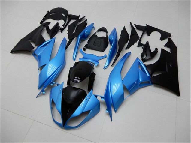 ABS 2009-2012 Blue Black Kawasaki ZX6R Motorcycle Fairing Kit Canada ABS 2009-2012 Blue Black Kawasaki ZX6R Motorcycle Fairing Kit Canada