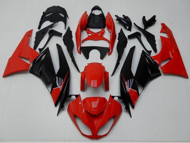 2009-2012 Red Black Kawasaki ZX6R Bike Fairings Canada