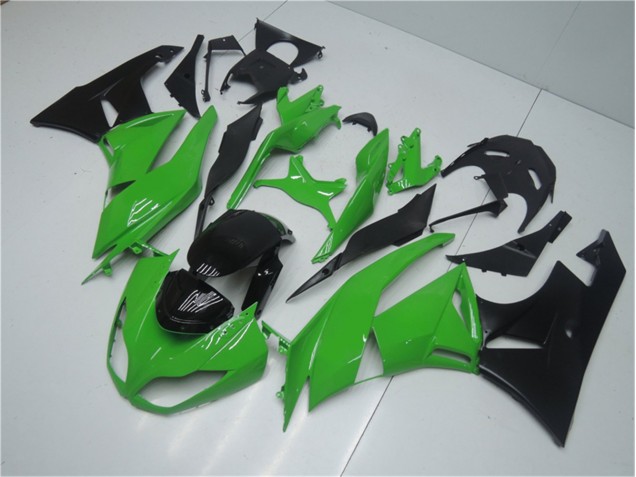 ABS 2009-2012 Green Black Kawasaki ZX6R Replacement Motorcycle Fairings Canada ABS 2009-2012 Green Black Kawasaki ZX6R Replacement Motorcycle Fairings Canada