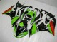 2009-2012 Black Green Red Kawasaki ZX6R Bike Fairing Kit Canada