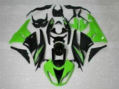 ABS 2009-2012 Black Green 636 Kawasaki ZX6R Motorcycle Bodywork Canada