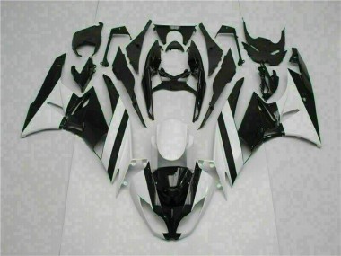 2009-2012 White Black Kawasaki ZX6R Motorcycle Replacement Fairings Canada