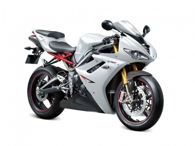 ABS 2009-2012 Pearl White Black Triumph Daytona 675 Triple Motorbike Fairing Canada ABS 2009-2012 Pearl White Black Triumph Daytona 675 Triple Motorbike Fairing Canada