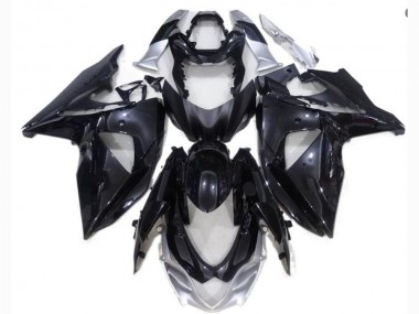 ABS 2009-2016 Black Silver Suzuki GSXR1000 Bike Fairings Canada