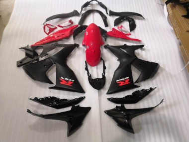 ABS 2009-2016 Glossy Matte Black Suzuki GSXR1000 Motorcycle Fairings Kit Canada