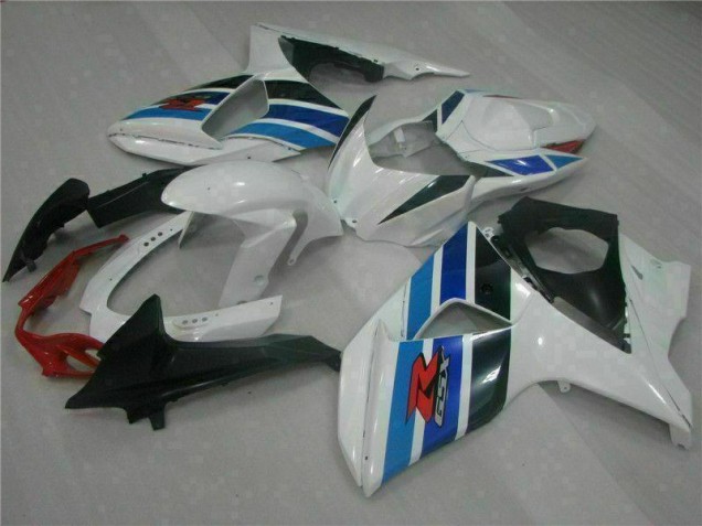 ABS 2009-2016 White Suzuki GSXR1000 Motorcycle Fairings Canada ABS 2009-2016 White Suzuki GSXR1000 Motorcycle Fairings Canada