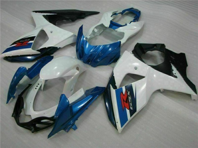 ABS 2009-2016 Blue White Suzuki GSXR1000 Motorcycle Fairings Kits Canada ABS 2009-2016 Blue White Suzuki GSXR1000 Motorcycle Fairings Kits Canada