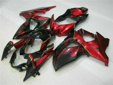 ABS 2009-2016 Red Flame Black Suzuki GSXR1000 Motorcycle Replacement Fairings Canada