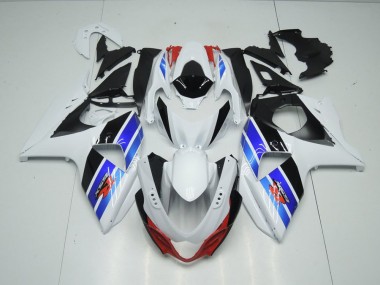 ABS 2009-2016 White Blue Black Suzuki GSXR 1000 K9 Bike Fairing Canada