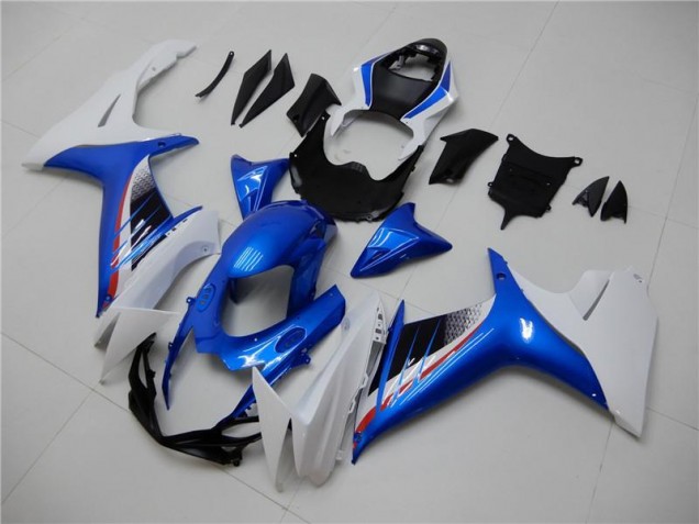 ABS 2011-2021 Blue White Suzuki GSXR 600/750 Motorbike Fairing Kits Canada ABS 2011-2021 Blue White Suzuki GSXR 600/750 Motorbike Fairing Kits Canada