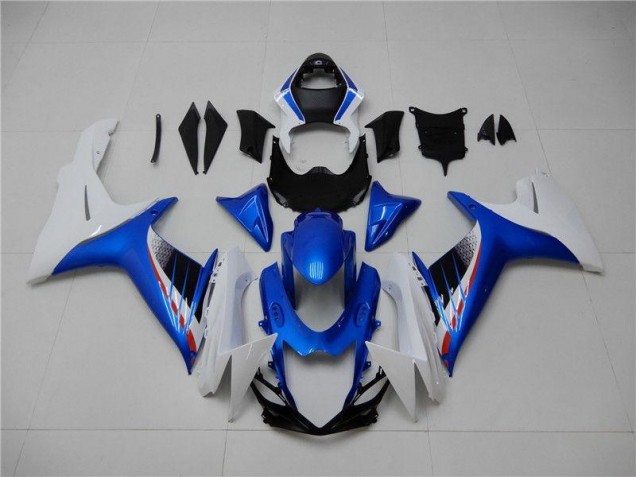 ABS 2011-2021 Blue White Suzuki GSXR 600/750 Motorbike Fairing Kits Canada ABS 2011-2021 Blue White Suzuki GSXR 600/750 Motorbike Fairing Kits Canada