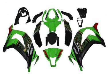 ABS 2011-2015 Green Black Kawasaki ZX10R Bike Fairing Canada