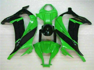 ABS 2011-2015 Green Black Kawasaki ZX10R Motor Fairings Canada