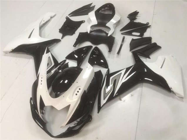 ABS 2011-2021 Black White Suzuki GSXR 600/750 Motorcycle Fairings Kits Canada ABS 2011-2021 Black White Suzuki GSXR 600/750 Motorcycle Fairings Kits Canada