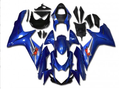 ABS 2011-2021 Blue Suzuki GSXR 600/750 Motorcycle Fairings Kit Canada