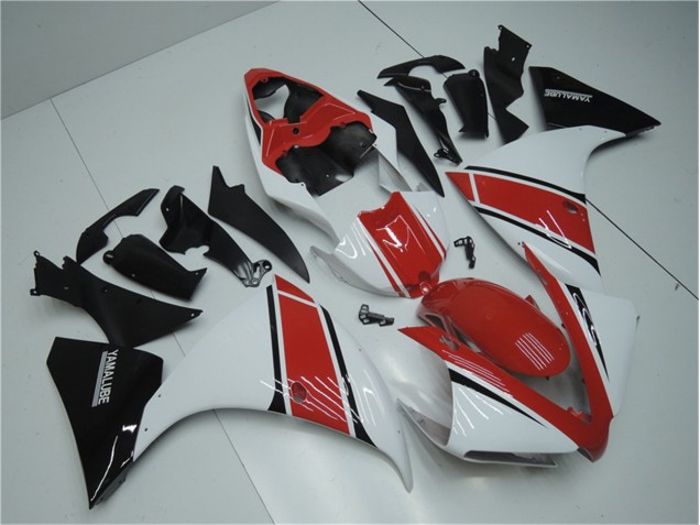 ABS 2012-2014 White Red Black Yamaha YZF R1 Motorcylce Fairings Canada