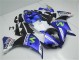 ABS 2012-2014 Blue White Black Yamaha YZF R1 Motorcycle Replacement Fairings Canada ABS 2012-2014 Blue White Black Yamaha YZF R1 Motorcycle Replacement Fairings Canada