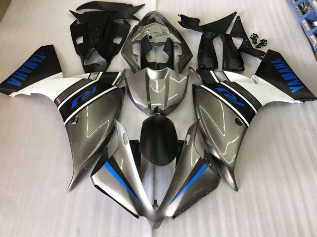ABS 2012-2014 Silver Blue Yamaha YZF R1 Motorbike Fairing Kits Canada ABS 2012-2014 Silver Blue Yamaha YZF R1 Motorbike Fairing Kits Canada