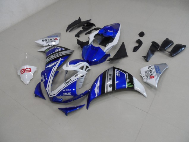 ABS 2012-2014 Blue White Yamaha YZF R1 Bike Fairing Canada ABS 2012-2014 Blue White Yamaha YZF R1 Bike Fairing Canada