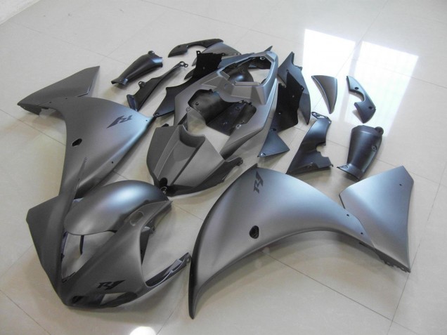 ABS 2012-2014 Dark Grey Yamaha YZF R1 Bike Fairings Canada