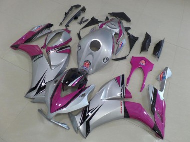 ABS 2012-2016 Silver Pink Honda CBR1000RR Motorbike Fairing Kits Canada