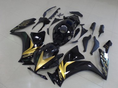 ABS 2012-2016 Glossy Black Gold Sticker Honda CBR1000RR Bike Fairings Canada