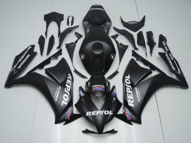ABS 2012-2016 Matte Black Repsol Honda CBR1000RR Bike Fairing Kit Canada ABS 2012-2016 Matte Black Repsol Honda CBR1000RR Bike Fairing Kit Canada