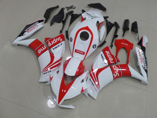 ABS 2012-2016 Red and White Supreme Honda CBR1000RR Motorbike Fairing Canada ABS 2012-2016 Red and White Supreme Honda CBR1000RR Motorbike Fairing Canada