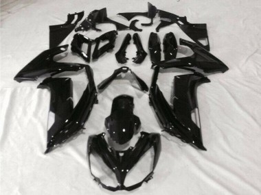 ABS 2012-2016 Glossy Black Kawasaki EX650 Motor Bike Fairings Canada