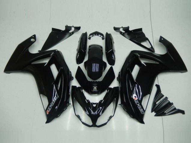 ABS 2012-2016 Glossy Black Kawasaki EX650 Motorcycle Fairings Kit Canada ABS 2012-2016 Glossy Black Kawasaki EX650 Motorcycle Fairings Kit Canada