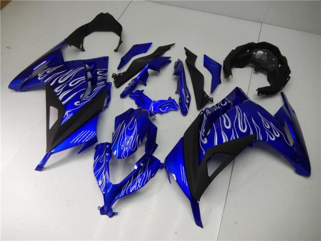 2013-2016 Blue White Black Kawasaki EX300 Bike Fairing Canada 2013-2016 Blue White Black Kawasaki EX300 Bike Fairing Canada