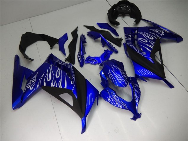 2013-2016 Blue White Black Kawasaki EX300 Bike Fairing Canada 2013-2016 Blue White Black Kawasaki EX300 Bike Fairing Canada