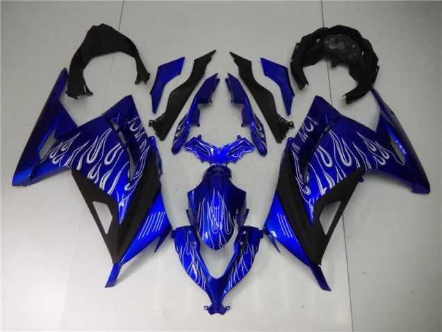 2013-2016 Blue White Black Kawasaki EX300 Bike Fairing Canada 2013-2016 Blue White Black Kawasaki EX300 Bike Fairing Canada