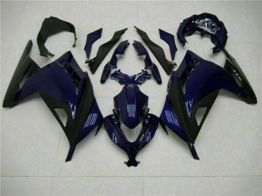 2013-2016 Blue Black Kawasaki EX300 Motorcycle Fairings Kits Canada