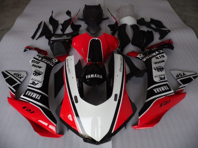ABS 2015-2019 Red White Black Yamaha YZF R1 Motorcycle Replacement Fairings Canada ABS 2015-2019 Red White Black Yamaha YZF R1 Motorcycle Replacement Fairings Canada