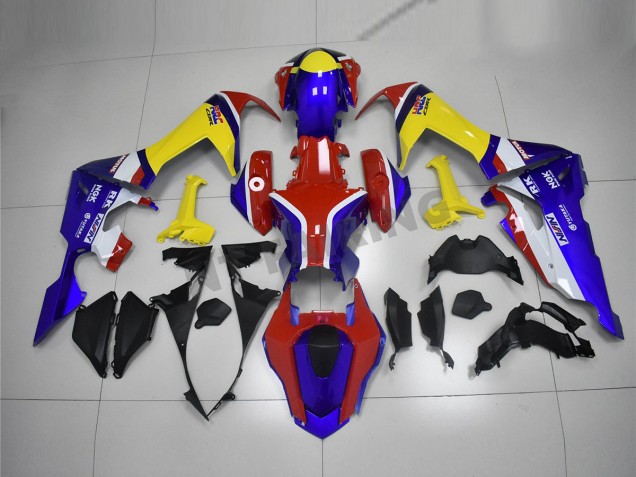 ABS 2017-2020 Blue Yellow Red Honda CBR1000RR Replacement Fairings Canada ABS 2017-2020 Blue Yellow Red Honda CBR1000RR Replacement Fairings Canada