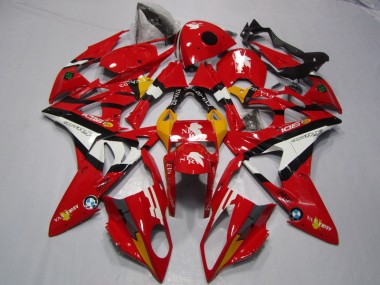 2009-2014 Red White BMW S1000RR Motorcyle Fairings Canada