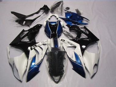 2009-2014 White Blue BMW S1000RR Replacement Fairings Canada