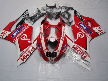 2011-2014 Red FIAMM FICC Ducati 1199 Motorbike Fairing Canada