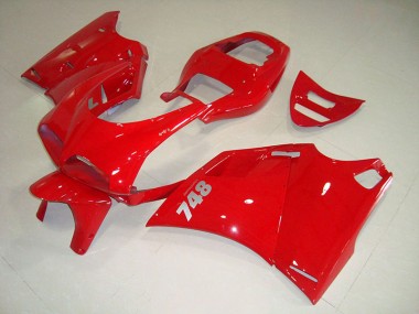 ABS 1993-2005 Red Ducati 748 916 996 996S Bike Fairing Kit Canada