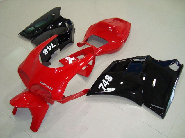 ABS 1993-2005 Red Black Ducati 748 916 996 996S Bike Fairings Canada ABS 1993-2005 Red Black Ducati 748 916 996 996S Bike Fairings Canada