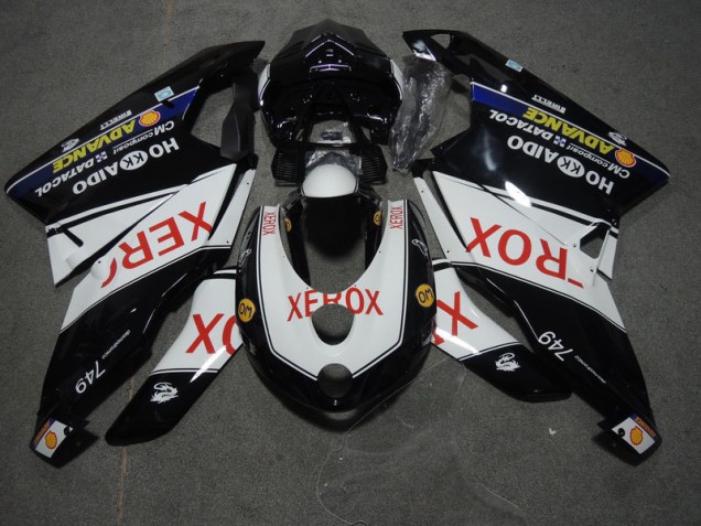 2005-2006 Black White Xerox Ducati 749 Motorcycle Replacement Fairings Canada