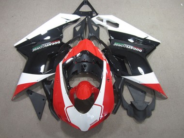 ABS 2007-2014 Black Red White Ducati 848 Motorcylce Fairings Canada