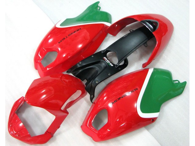 ABS 2008-2012 Red Green Monster Ducati Monster 696 Motorcycle Replacement Fairings Canada ABS 2008-2012 Red Green Monster Ducati Monster 696 Motorcycle Replacement Fairings Canada