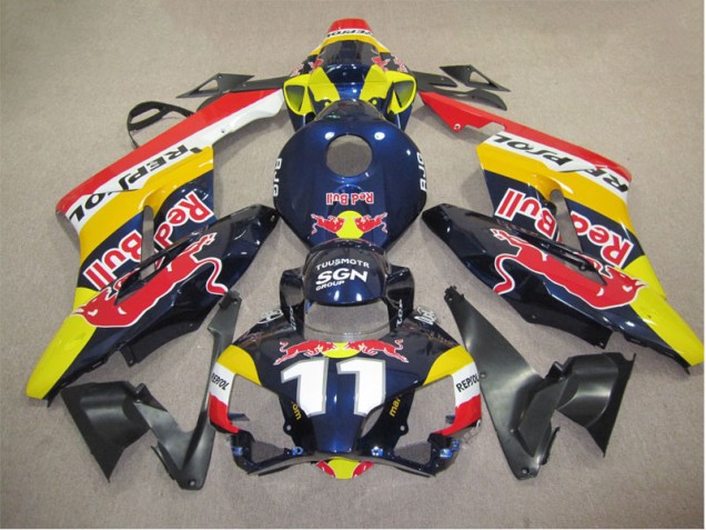 ABS 2004-2005 Red Bull 11 Repsol Honda CBR1000RR Replacement Fairings Canada ABS 2004-2005 Red Bull 11 Repsol Honda CBR1000RR Replacement Fairings Canada