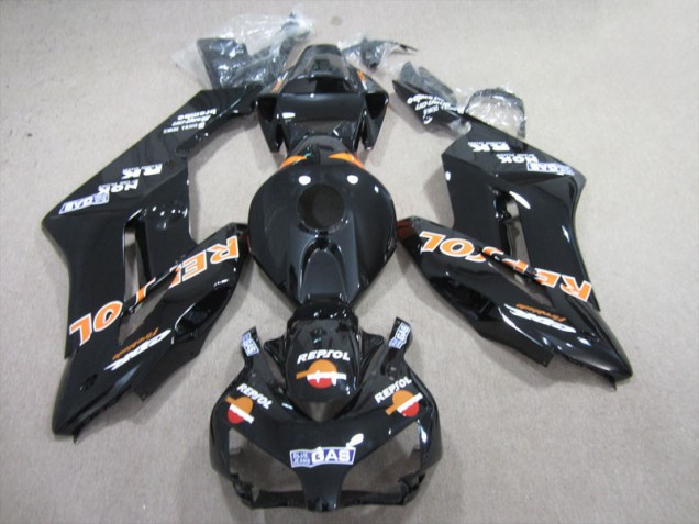 ABS 2004-2005 Black Orange Repsol Honda CBR1000RR Bike Fairing Kit Canada ABS 2004-2005 Black Orange Repsol Honda CBR1000RR Bike Fairing Kit Canada