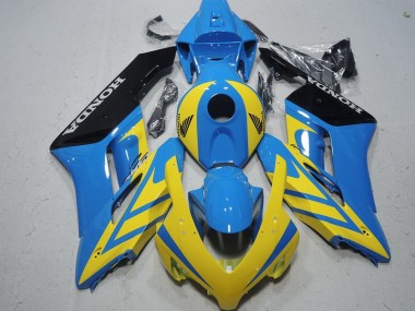 ABS 2004-2005 Blue Yellow Honda CBR1000RR Motorcycle Fairing Kits Canada