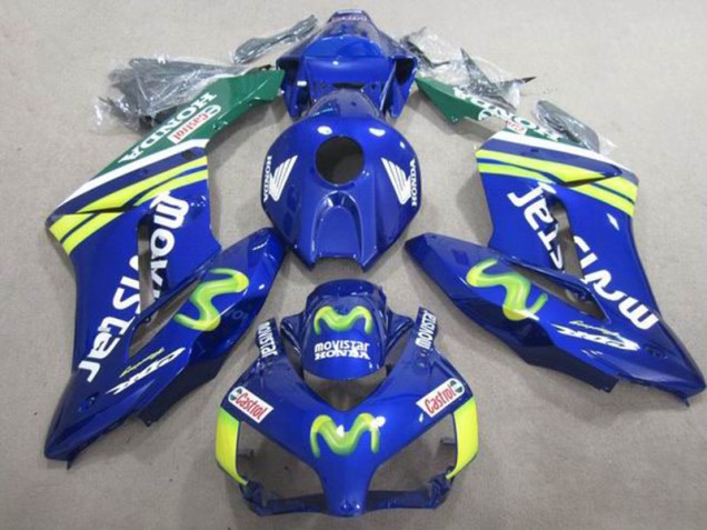 ABS 2004-2005 Blue Movistar Castrol Honda CBR1000RR Motorbike Fairing Canada ABS 2004-2005 Blue Movistar Castrol Honda CBR1000RR Motorbike Fairing Canada