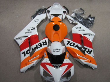 ABS 2004-2005 White Orange Repsol Honda CBR1000RR Moto Fairings Canada